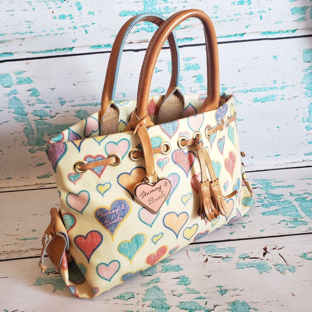 Dooney & Bourke Heart Tassle Tote